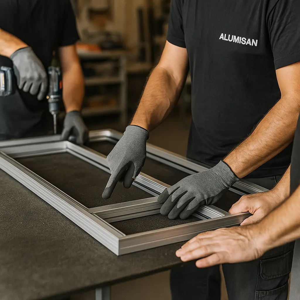 Alumisan, carpintería de aluminio
