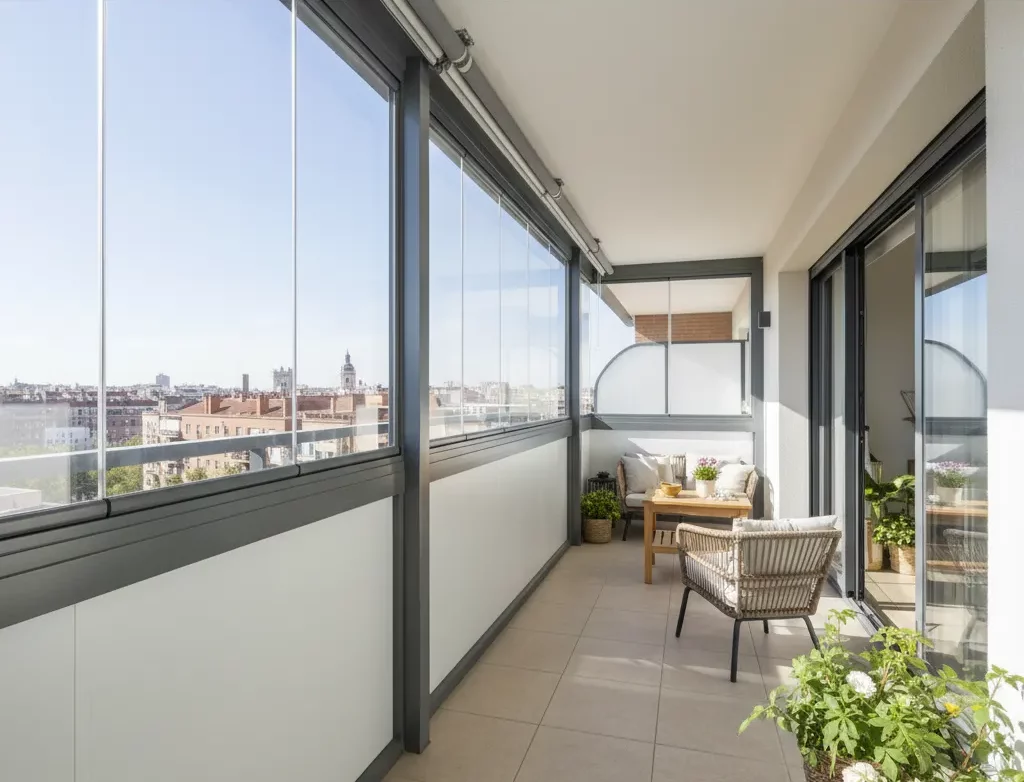 Cerramientos de terrazas, jardines y exteriores en Madrid