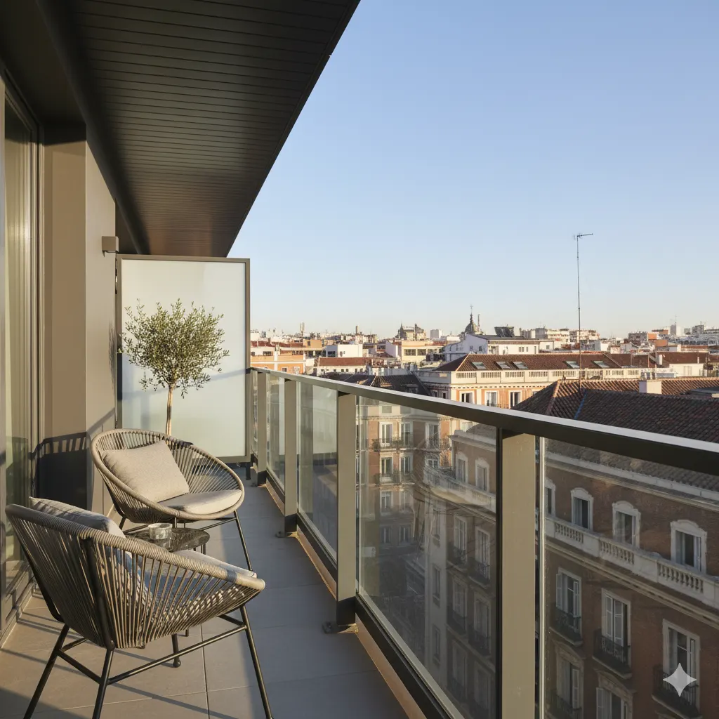 Barandillas y balconeras de aluminio