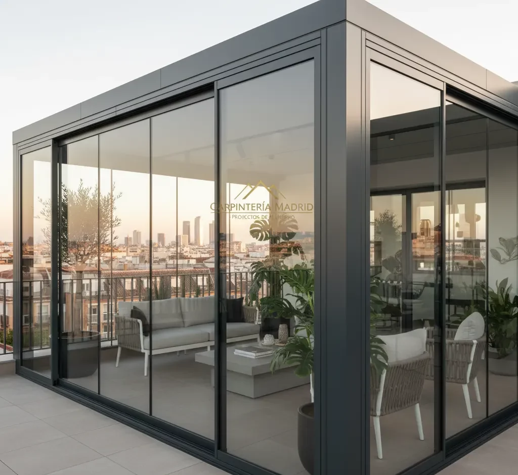 Cerramientos de terrazas, jardines y exteriores en Madrid
